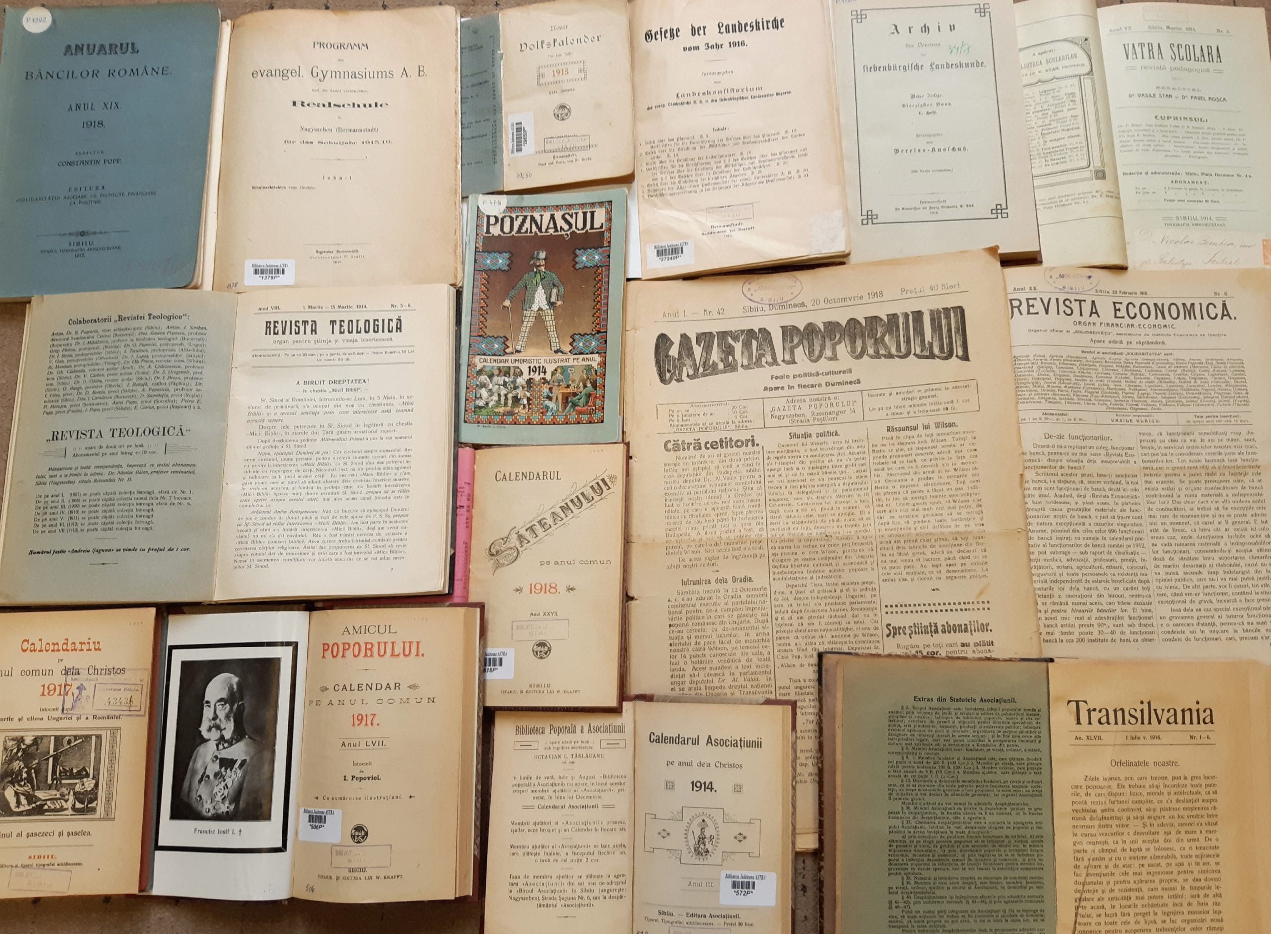 Aproape 280.000 de pagini, disponibile online la Biblioteca ASTRA