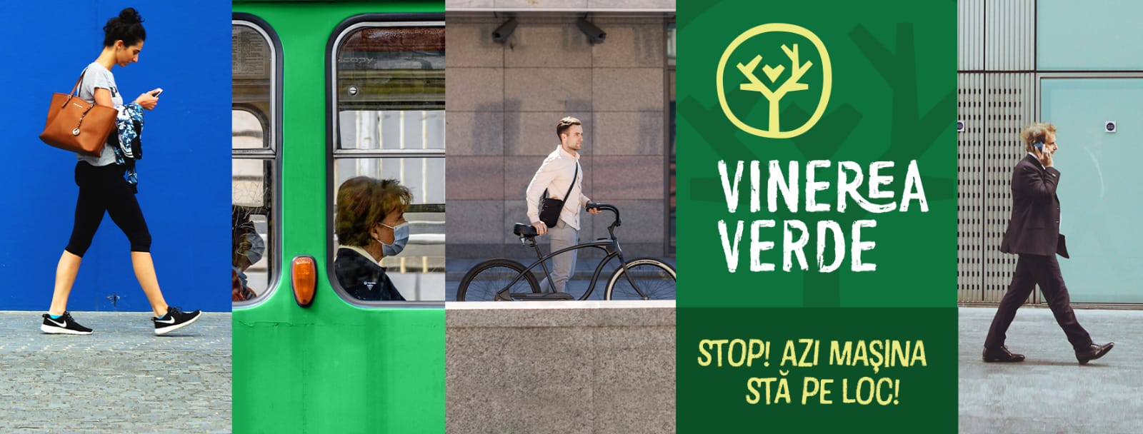 Garda de Mediu dă startul campaniei Vinerea Verde – ziua în care mașina stă pe loc