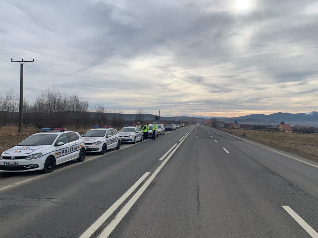 FOTO/VIDEO: Trafic restricționat DN 1, în zona Săcel-Săliște