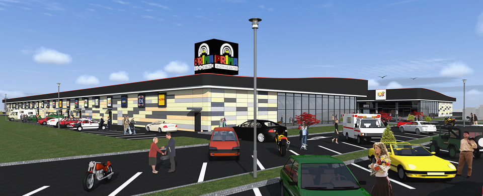 Noul parc comercial (mall) Prima Shops din Sibiu a primit finanțare și se deschide în acest an