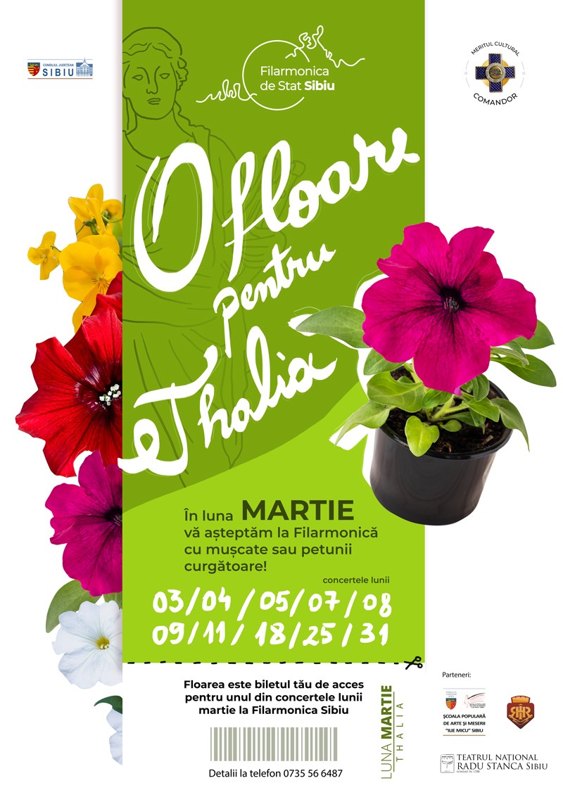 Filarmonica Sibiu și Teatrul Radu Stanca au sărbătorit primăvara culturală