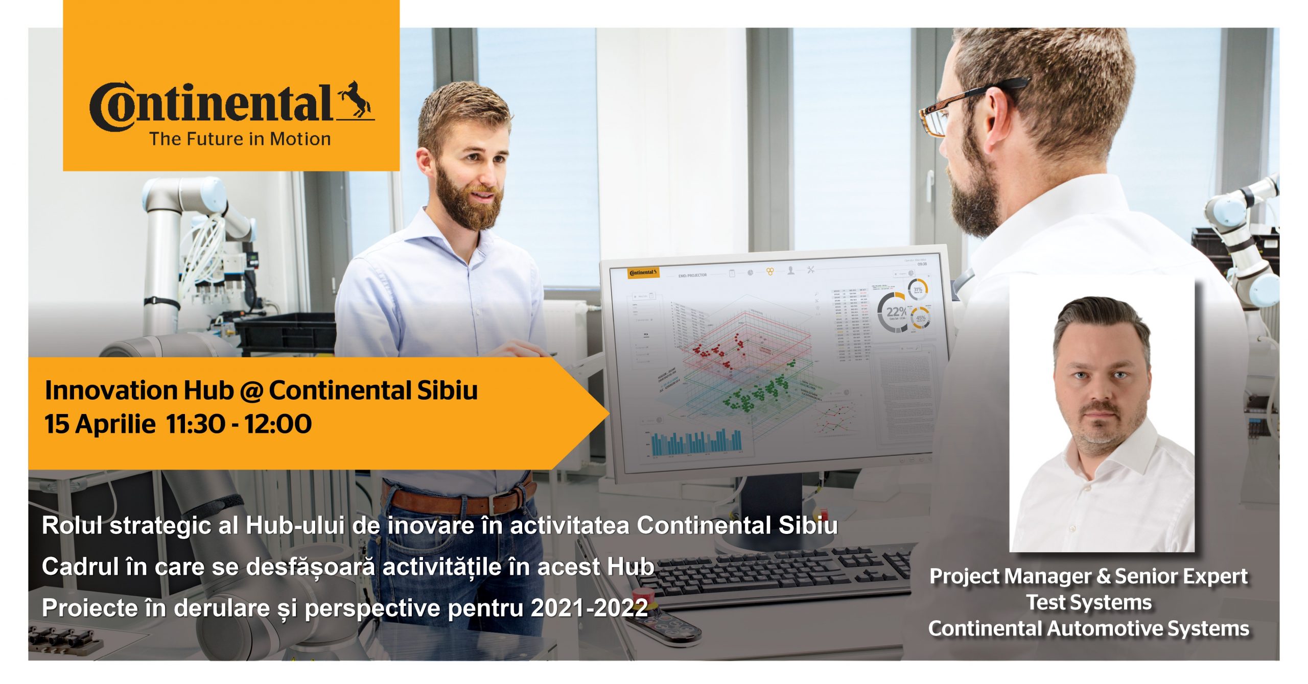 Continental Automotive Systems Sibiu te caută la Târgul de Cariere