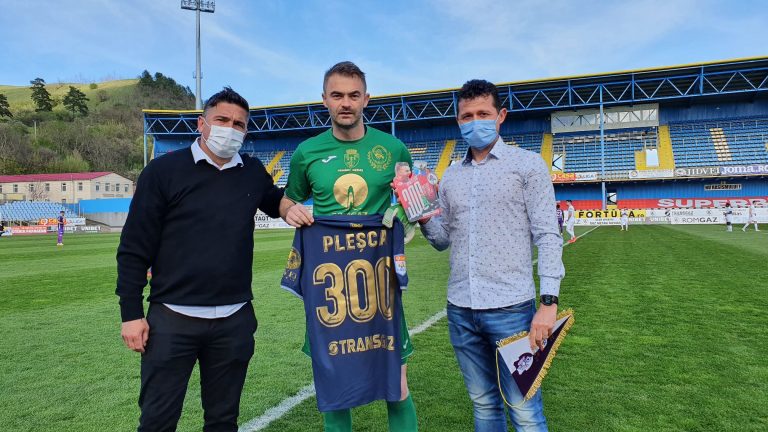 Răzvan Pleșca a ajuns la partida 300 în Liga I