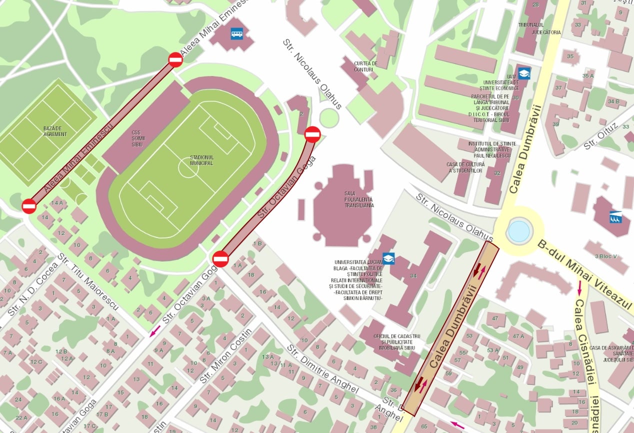 Trafic închis pe strada Octavian Goga, pentru mai multe luni. Bandă nouă de acces pe Calea Dumbrăvii