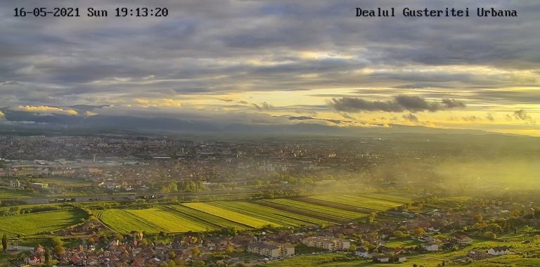 GALERIE FOTO Apus de poveste peste Sibiu