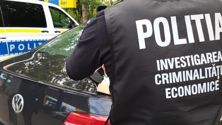 Percheziții ale polițiștilor din Sibiu, în Brașov și Cluj, într-un dosar de „furt” de companii