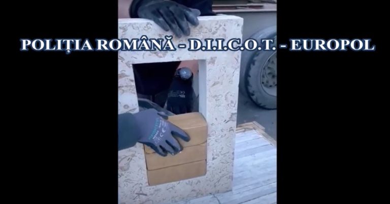VIDEO Captură record de heroină, realizată de DIICOT și polițiștii de la Antidrog