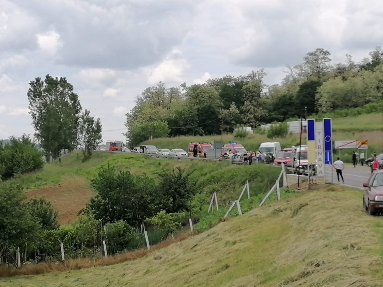 Accident mortal pe Drumul Național 14, la intrarea în Mediaș