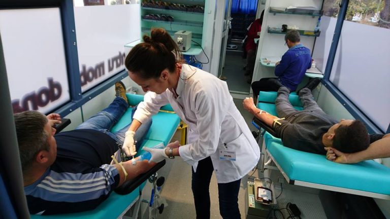 Campanie de donare de sânge la Spitalul Municipal Mediaş