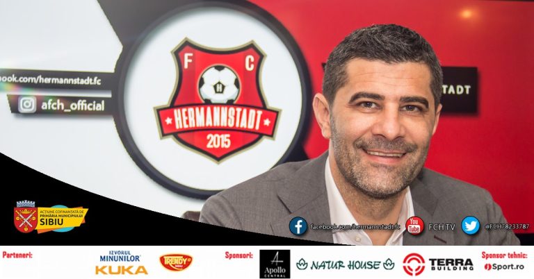 Dani Coman este noul preşedinte al FC Hermannstadt