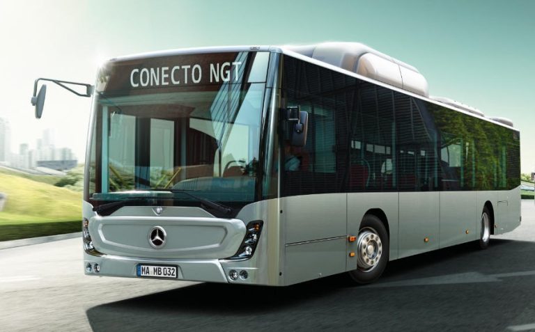 Sibiul va avea 40 de autobuze Mercedes cu gaze naturale, un combustibil la modă în Europa