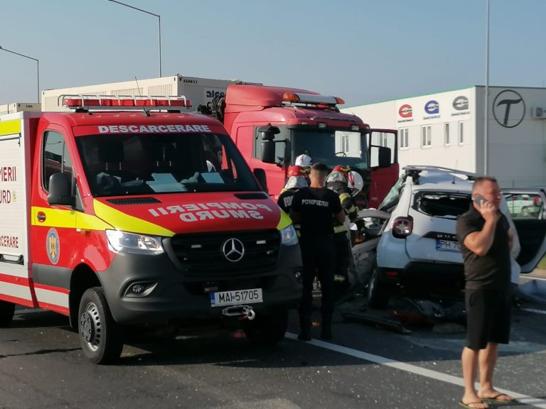 FOTO 4 persoane au murit într-un accident rutier pe Calea Șurii Mici din Sibiu