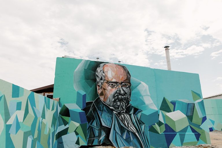 FOTO 10 picturi murale noi la finalul Festivalului Internațional de Street Art din Sibiu