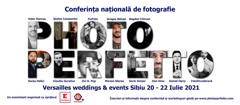 Urmează conferința Photo Perfetto 20-21 iulie 2021, plus o zi de workshop – 22 iulie