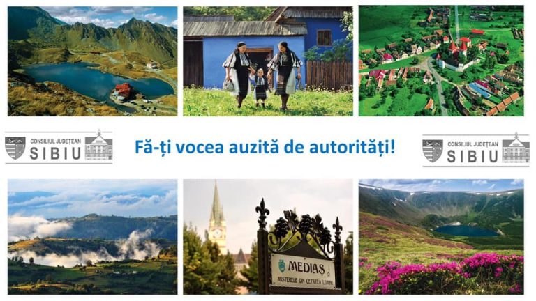 Sondaj al Consiliului Județean printre cetățenii din Sibiu. „Fă-ți vocea auzită de autorități!”