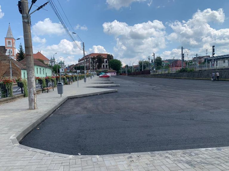 FOTO Autogara din Mediaş, aproape de obţinerea licenţei de funcţionare