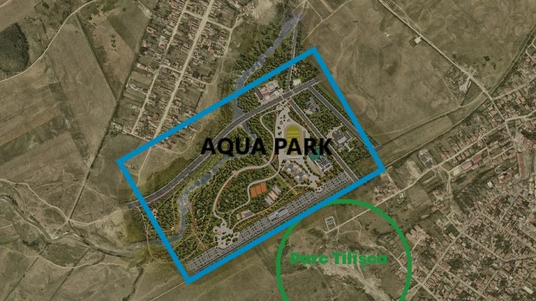Parcul Tilișca a intrat în faza de execuție, lângă Aqua Park, dar proiectul s-a modificat și se scumpește