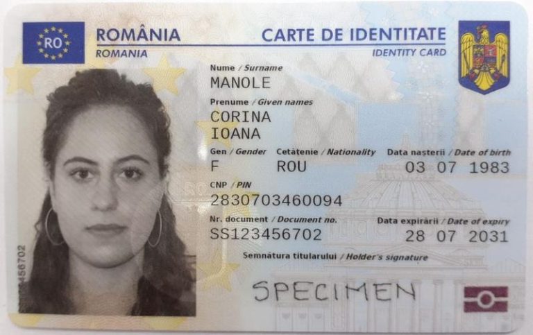 Din această lună românii vor primi cărți de identitate cu cip