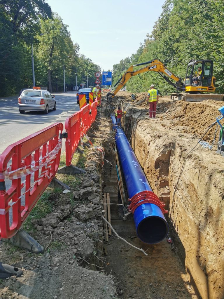 APĂ CANAL SIBIU începe prima lucrare de anvergură din cadrul  programului POIM.