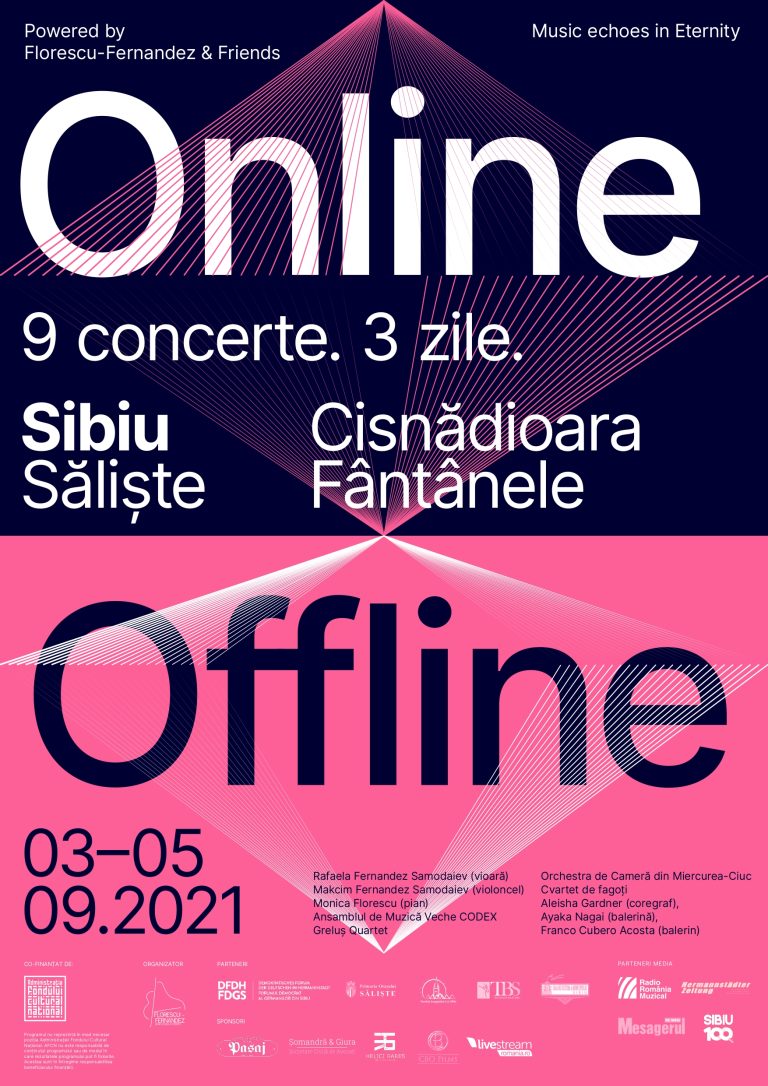 Un nou concept online offline cu nouă concerte în 3 zile