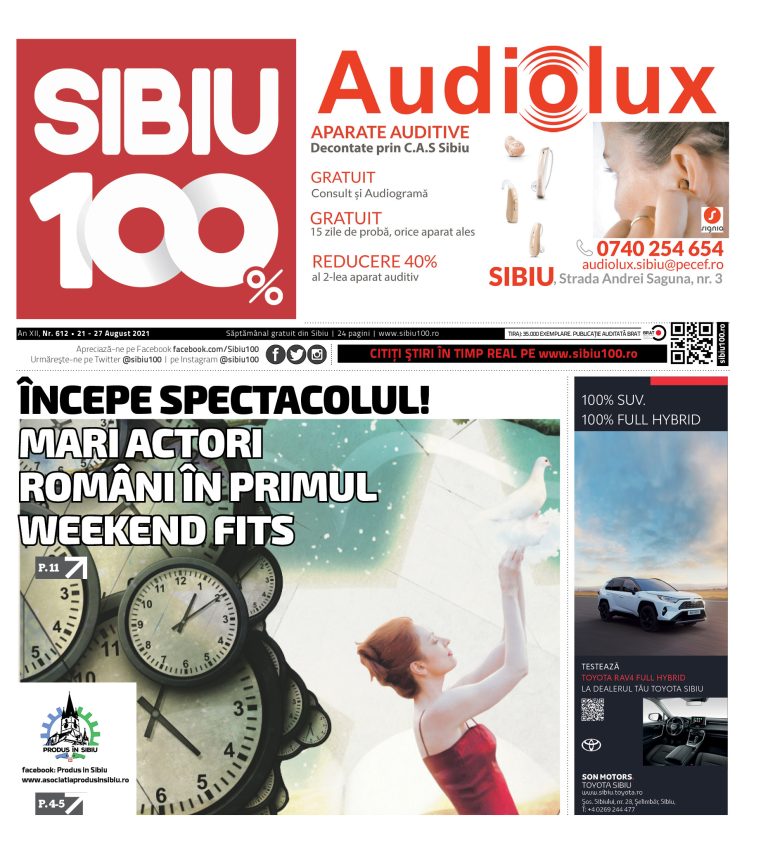 Sibiu 100% Editia 612