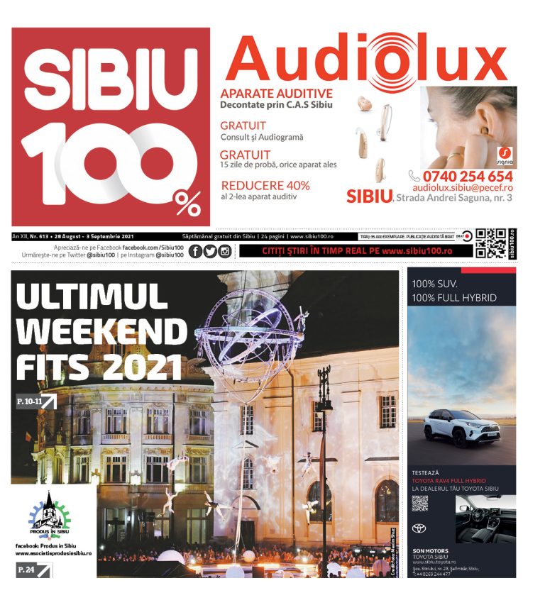 Sibiu 100% Editia 613