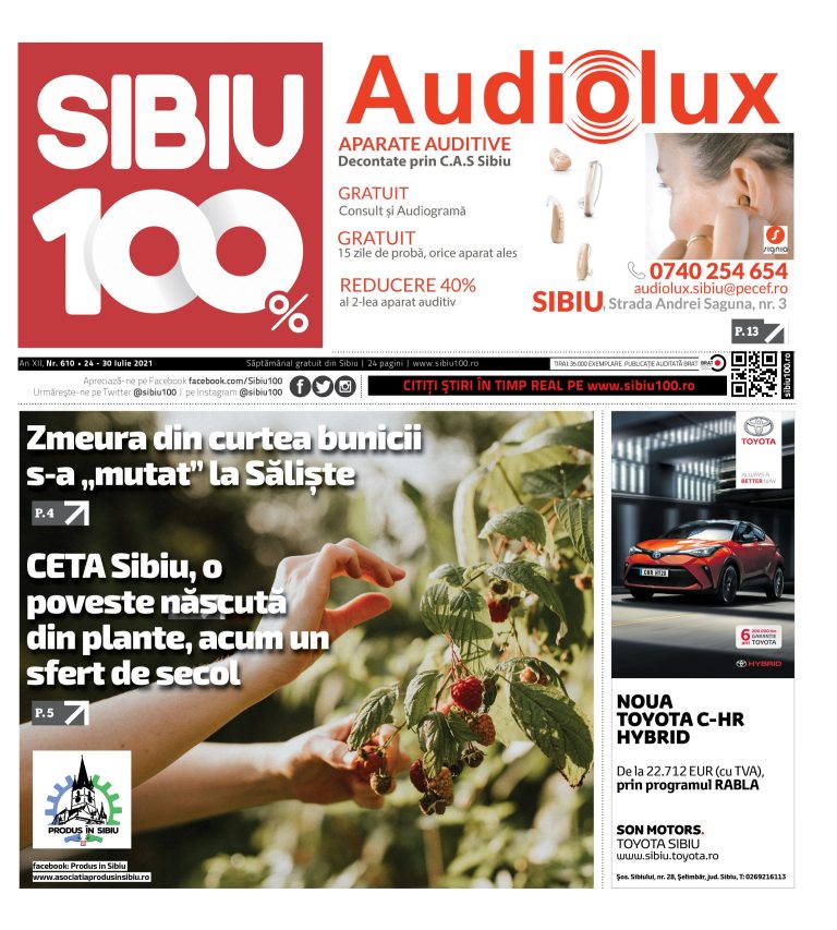 Sibiu 100% Editia 610