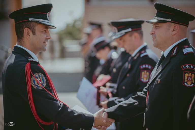 FOTO Ziua Pompierilor, marcată la sediul ISU Sibiu