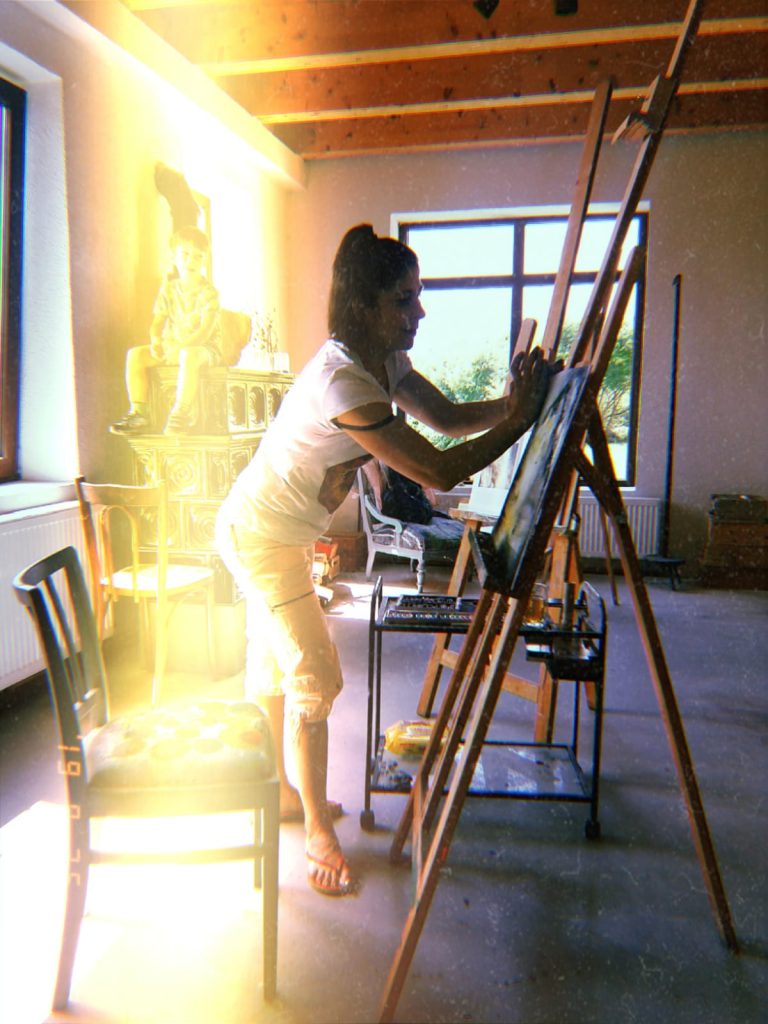 Colour Sense: mâinile care creează artă, o afacere născută dintr-o pasiune descoperită din întâmplare