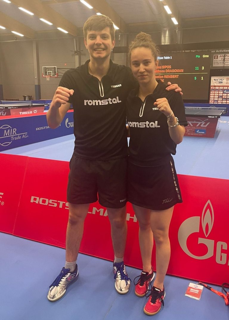 Andreea Dragoman e campioană europeană U 21 la tenis de masă