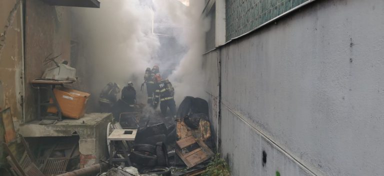 FOTO Exercițiu de amploare desfășurat de ISU Sibiu