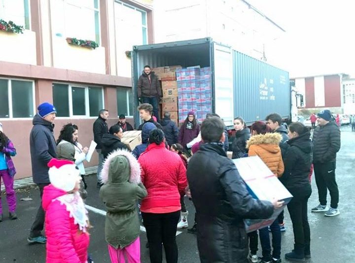 Moş Crăciun din Copşa Mică va ajunge în Republica Moldova, în oraşul Ştefan Vodă