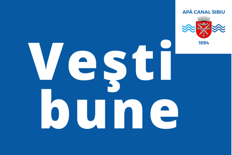 Apă Canal Sibiu SA precizează: Tarifele la serviciile de apă și canalizare nu vor crește în perioada următoare