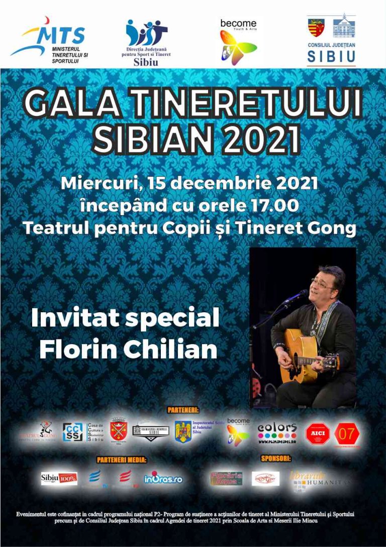 Gala Tineretului Sibian își desemnează miercuri câștigătorii!