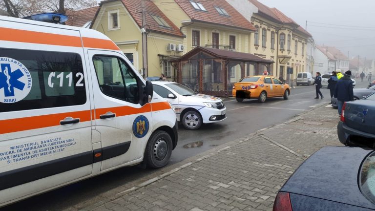 Bărbat de 83 de ani, lovit pe o trecere de pietoni din Sălişte