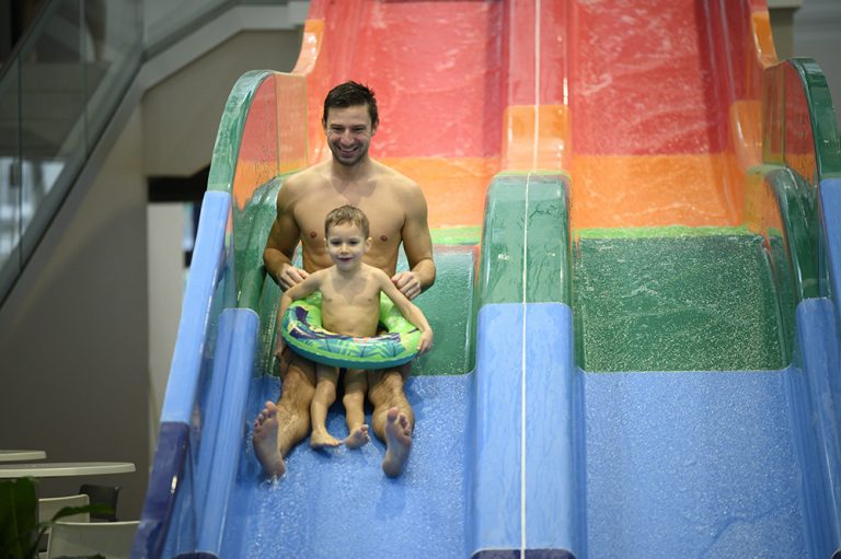 Primul Aqua Park din Sibiu s-a deschis în acest weekend