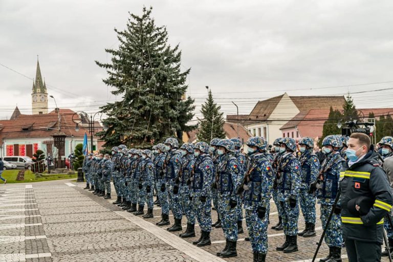 FOTO Mediaşul a marcat Ziua Naţională a României