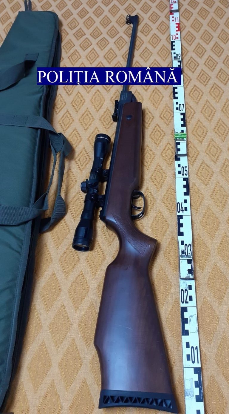 Zeci de arme confiscate în urma percheziţiilor din Sibiu şi alte 35 de judeţe