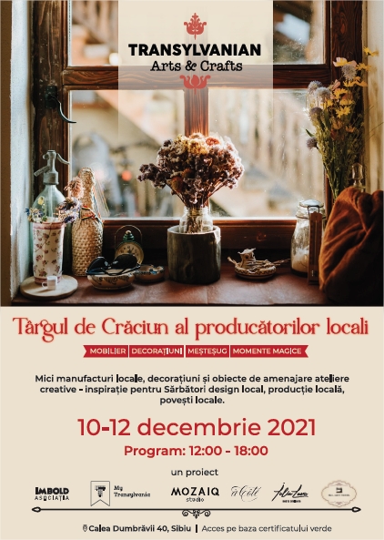 Transylvanian Arts and Crafts  târgul de Crăciun al producătorilor locali