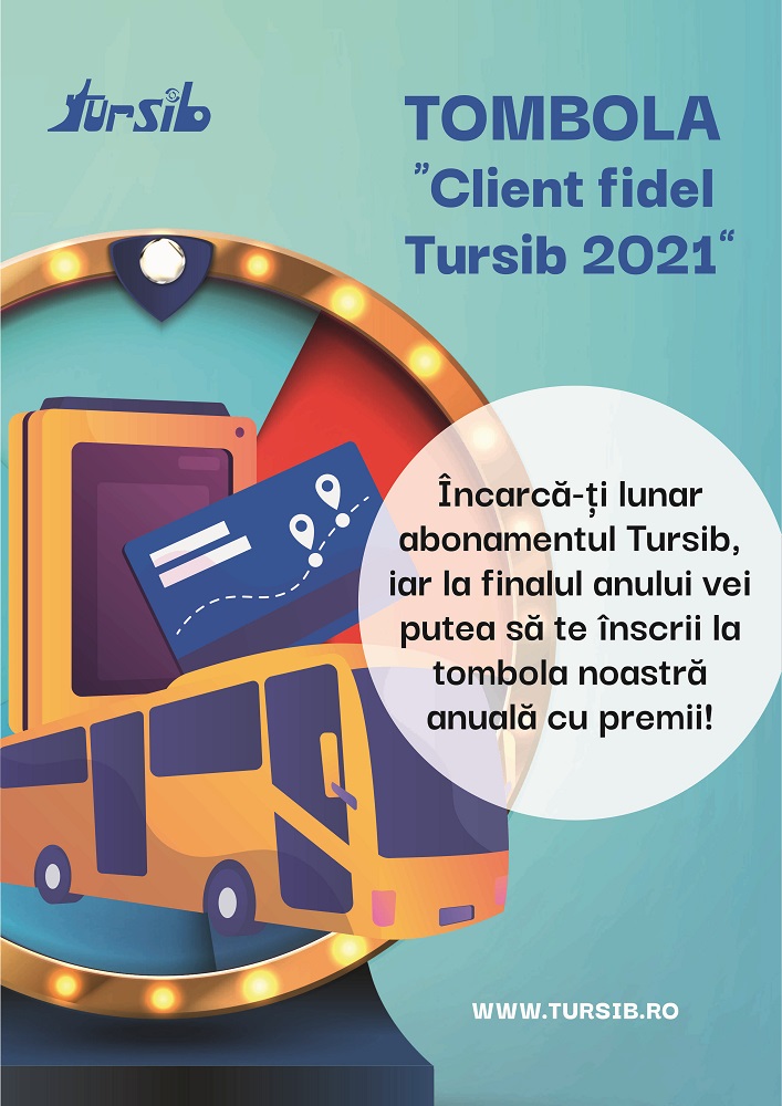 Ȋncep înscrierile la tombola “Client Fidel Tursib 2021”