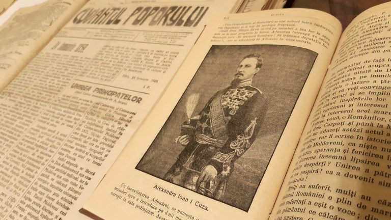 Știri din anul 1859, expuse cu ocazia Zilei Unirii Principatelor Române, la Biblioteca ASTRA
