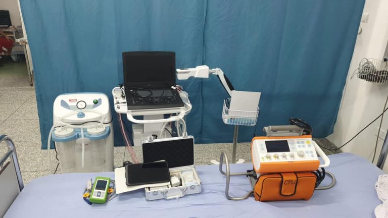 FOTO Spitalul Municipal Mediaş a primit aparatură medicală de 1,3 milioane de lei