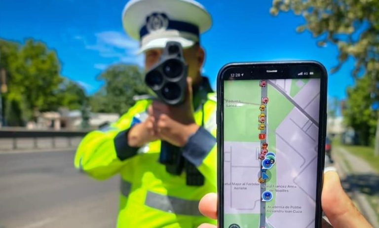 Discuție halucinantă între un șofer și un polițist. „Pe Waze arată că sunteți pe cealaltă stradă”