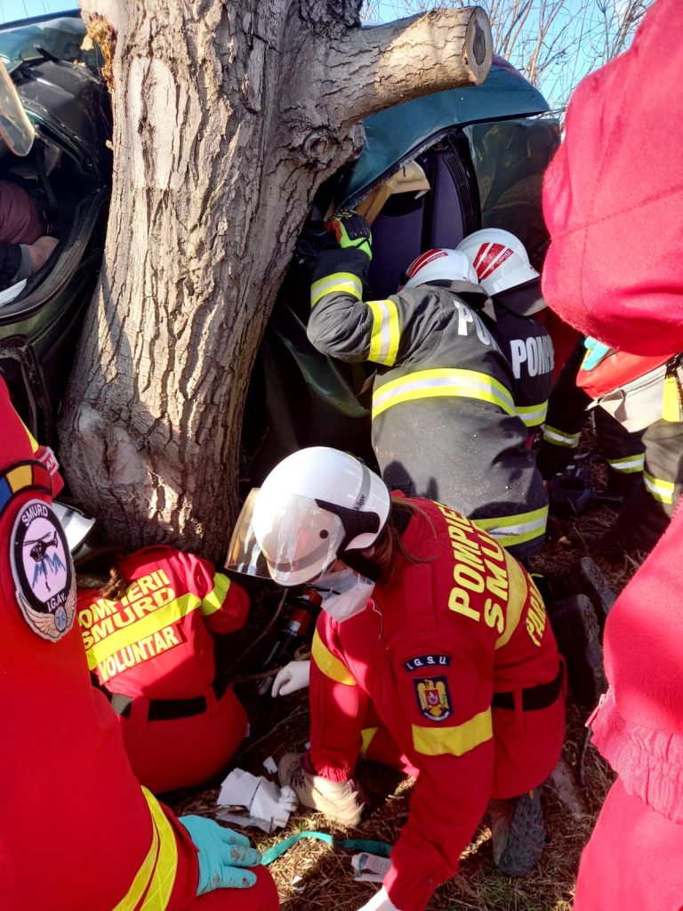FOTO Accident mortal la ieşirea din Sibiu spre Agnita