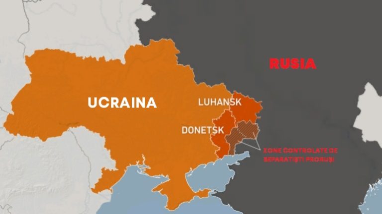Posibil pretext pentru Rusia: separatiștii proruși au tras focuri de artilerie, acuzând Ucraina că i-a atacat