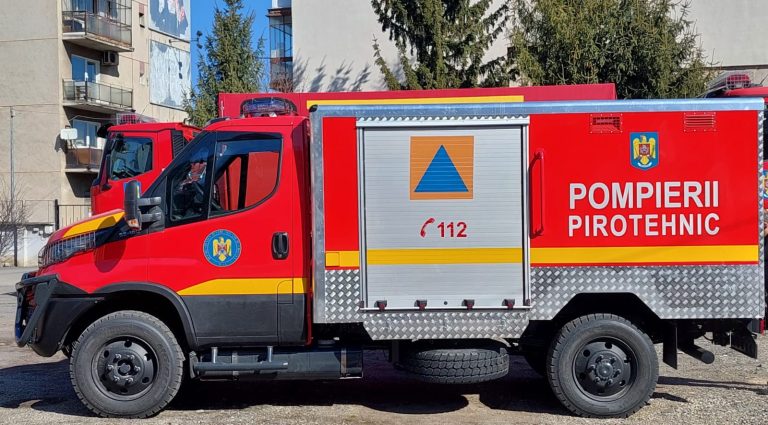 FOTO Autospecială pirotehnică pentru ISU Sibiu