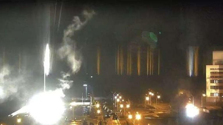 Incendiu la centrala nucleară Energodar din Zaporijie în urma atacurilor forţelor ruse