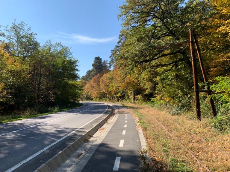 Pista de biciclete Sibiu – Dumbrava va fi prelungită până în Rășinari