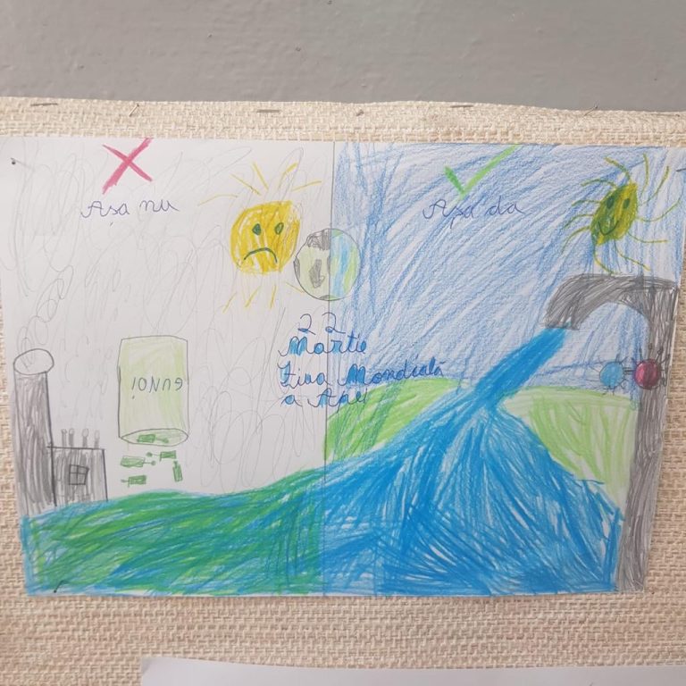 Ziua Mondială a Apei, marcată de Apa Târnavei Mari cu elevi din Mediaş, Agnita şi Dumbrăveni