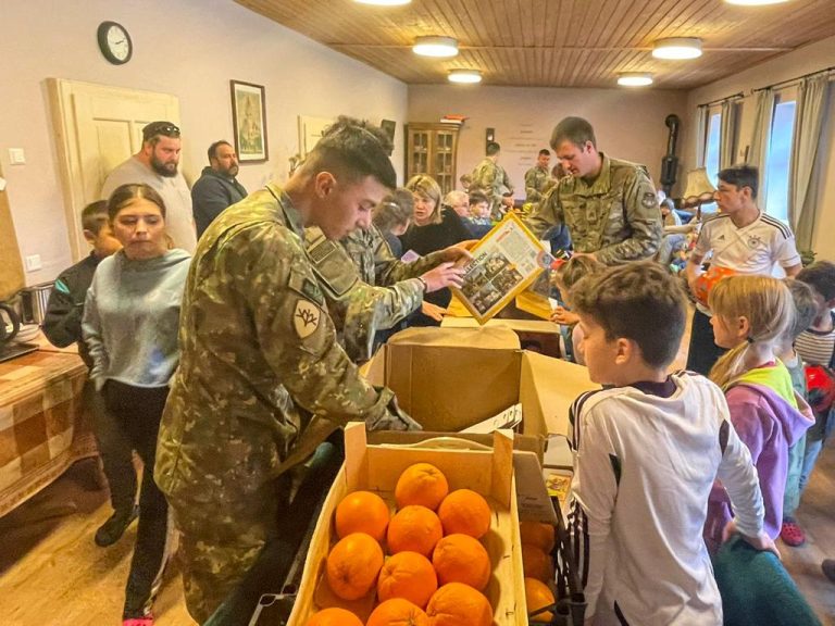 Americanii au venit la Sibiu. I-au vizitat și pe copiii ucraineni din Prod